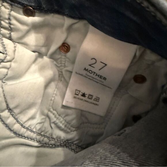 Mother The Looker Ankle Fray in Groovin - Picture 6 of 8